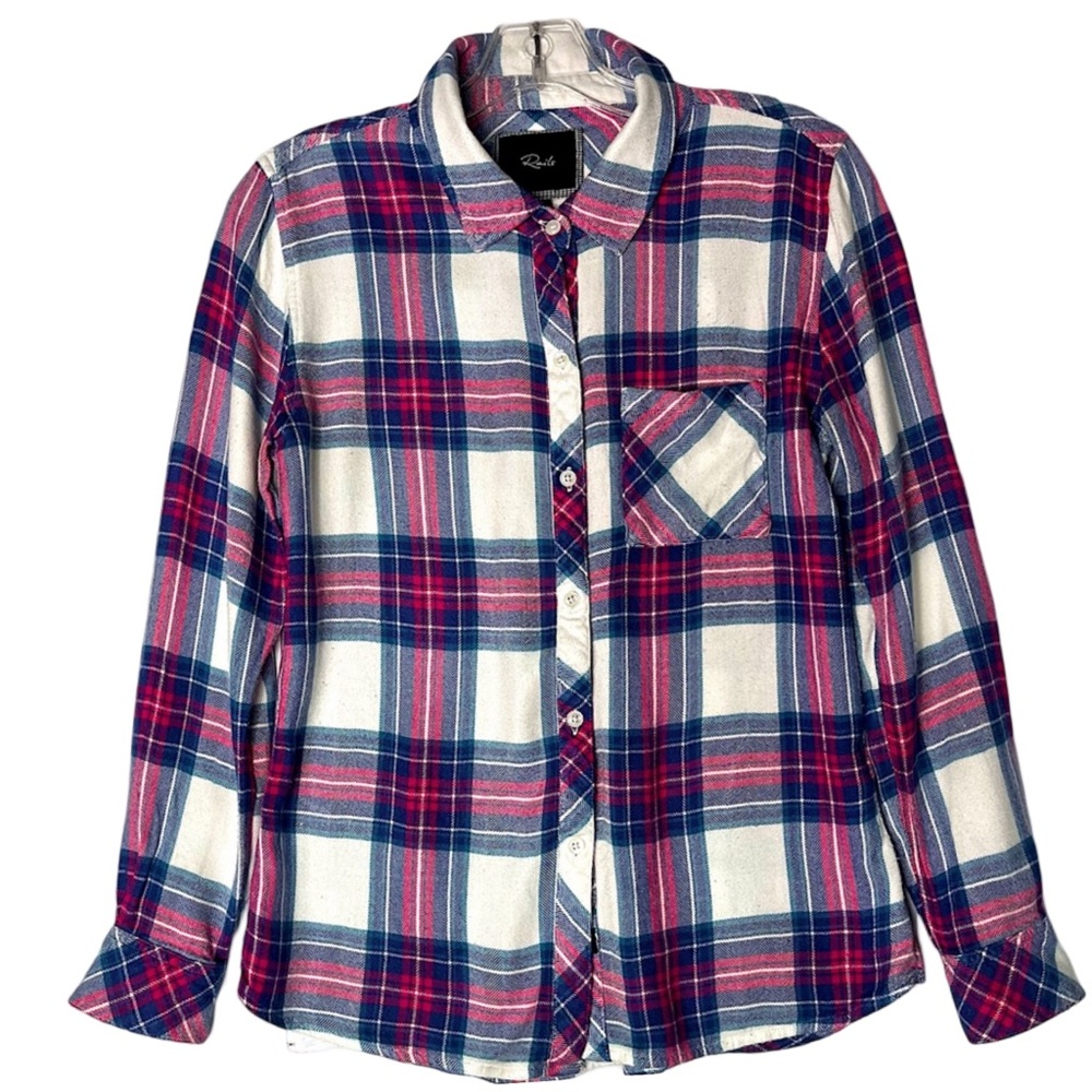 RAILS Plaid Flannel Shirt Long Sleeve Size S